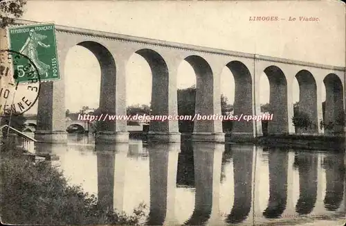 Limoges Cartes postales Le viaduc
