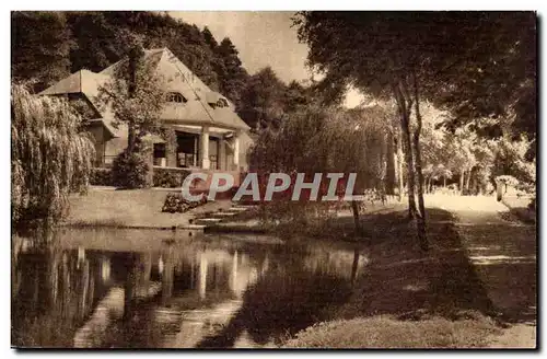 Bains et les Bains Cartes postales La potiniere et le lac