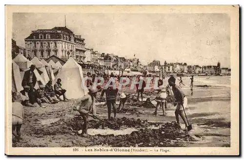 Les Sables d&#39olonne Cartes postales La plage