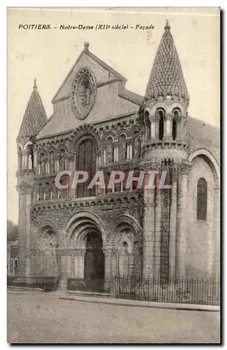 Poitiers Cartes postales Notre DAme