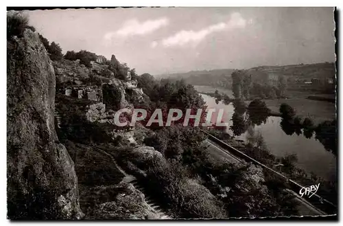 Poitiers Ansichtskarte AK Les rochers du Porteau et la vallee du Clair