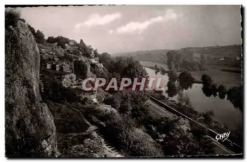 Poitiers Cartes postales Les rochers du Porteau et la vallee du Clair