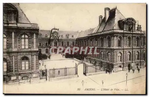 Amiens Cartes postales Hotel de ville