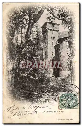 Gorges du Tarn Cartes postales Le chateau de la Caze