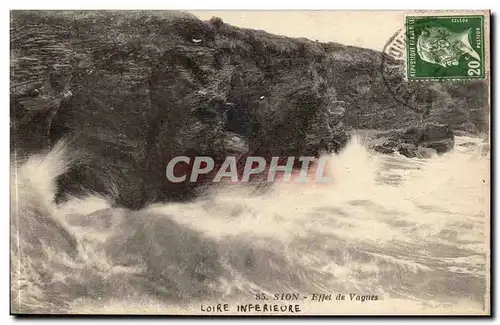 Sion Cartes postales Effet de vagues