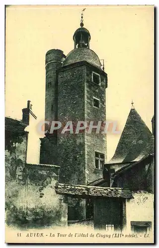 Autun - La Tour de l&#39Hotel de Clugny - Ansichtskarte AK