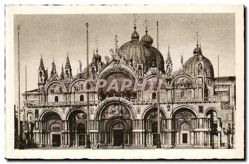 Italie Italia Venezia Ansichtskarte AK Basilica di s Marco