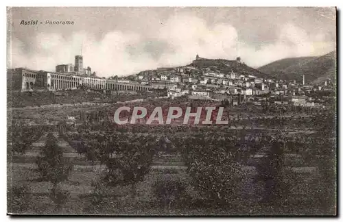 Italie Italia Assisi Cartes postales Panorama