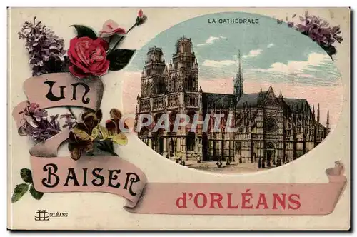 Cartes postales Un baiser d&#39Orleans