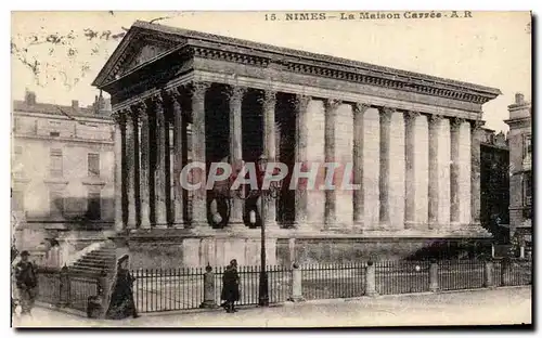 Nimes Cartes postales La maison carree