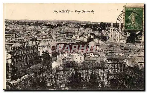 Nimes Cartes postales Vue generale