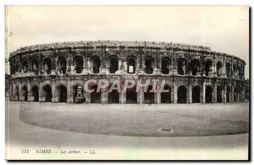 Nimes Cartes postales Les arenes