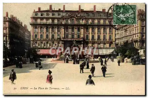 Lyon Cartes postales place des Terreaux