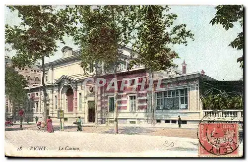 Vichy Cartes postales Le casino