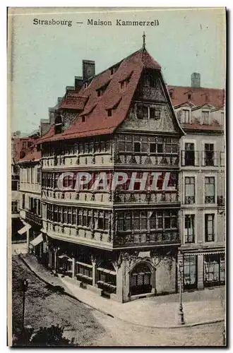 Strasbourg Cartes postales Maison Kammerzell