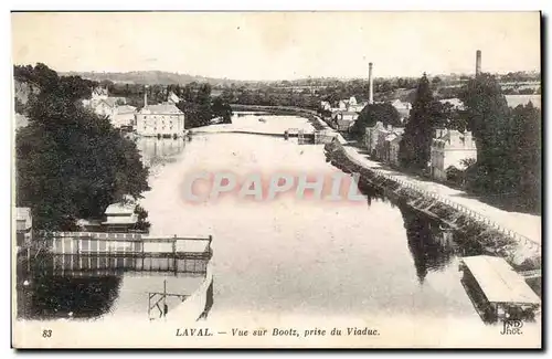 Laval Ansichtskarte AK Vue sur Bootz prise du viaduc