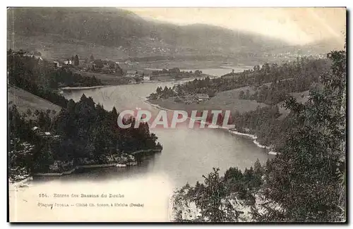 Cartes postales Entree des bassins du Doubs