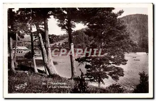 Cartes postales Auvergne Le lac Chambon