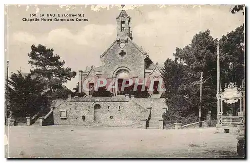 Cartes postales La Baule Chapelle Notre Dame des Dunes