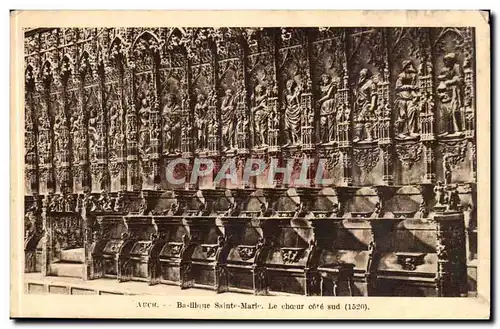 Cartes postales Auch Basilique Sainte marie Le choeur cote sud (1520)