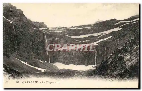 Cartes postales Gavarnie le cirque