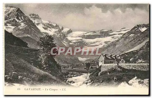 Cartes postales Gavarnie le cirque