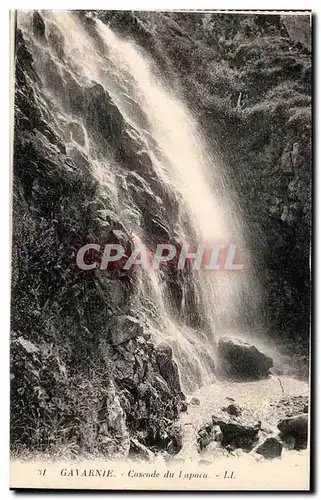 Cartes postales Gavarnie Cascade du Lapaca