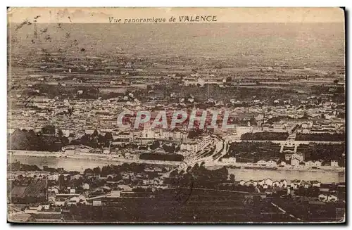 Valence - Vue Panoramique de Valence - Ansichtskarte AK