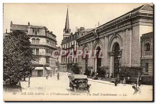 Aix les Bains - L&#39Etablissement Thermale - Cartes postales