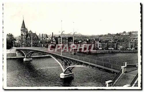 Belgique - Belgien - Liege - Hotel des Postes et la Passerele Cartes postales
