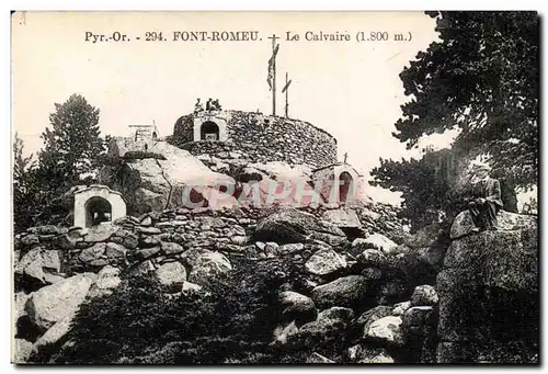 Font Romeo - Le Calvaire Cartes postales