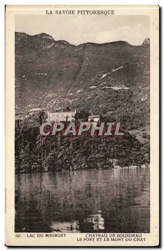 Lac Bourget - Chateau de Bourdeau Le Port et le Mont du Chat Cartes postales