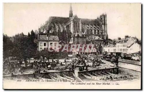 Amiens - La Cathedrale - Marche sur l eau - Cartes postales