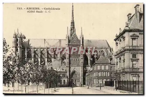 Amiens - La Cathedrale - Cote Sud - Cartes postales