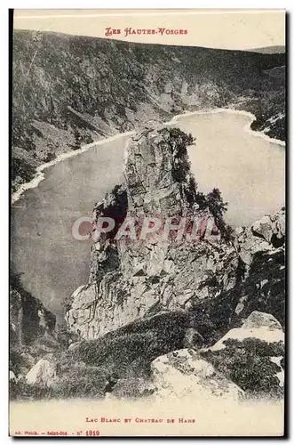 Les Hautes Vosages - Lac Banc et chateau de Hane - Cartes postales