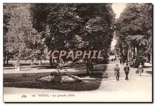 Vittel - La Grande Allee - Ansichtskarte AK