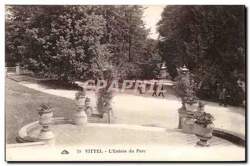 Vittel - L&#39Entree du Parc - Cartes postales