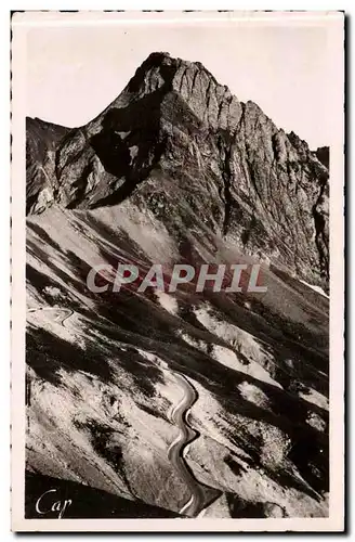 Les Pyrenees - Le Tourmalet Descente sur Barreges - Ansichtskarte AK