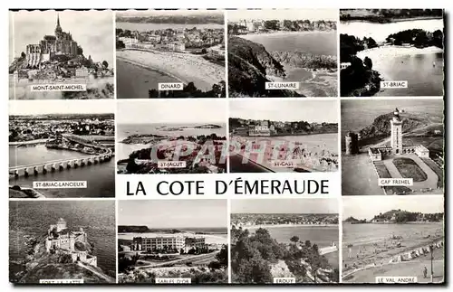 La Cote Emeraude - Souvenir - Cartes postales