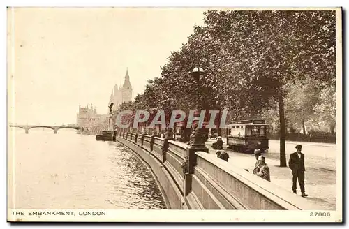 Angleterre - England - London - Embankment - Ansichtskarte AK