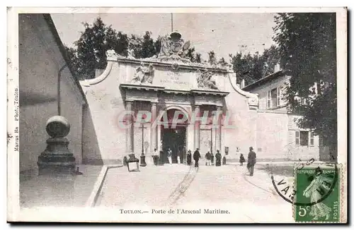 Toulon - Porte de l&#39Arsenal Maritime - Cartes postales