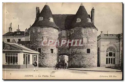 Dieppe - Les Vieilles Tours - Ansichtskarte AK