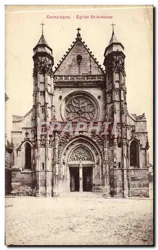 Compiegne - Eglise St Antoine - Ansichtskarte AK