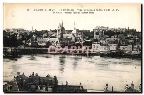 Blois - Le Chateau - Vue Generale cote sud - Ansichtskarte AK