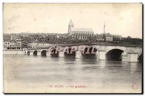 Blois - Vue Generale - Ansichtskarte AK