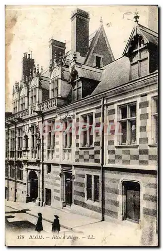 Blois - Hotel d&#39Alluye - Cartes postales