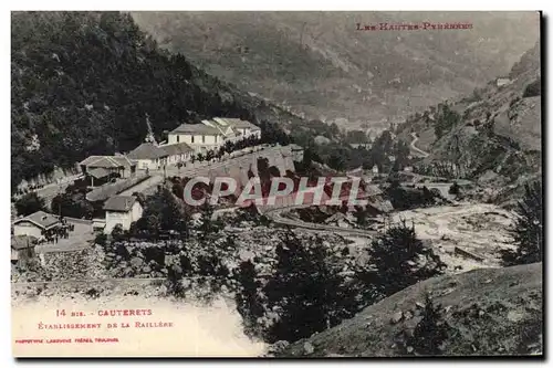 Cauterets - Etablissement de la raillere - Cartes postales