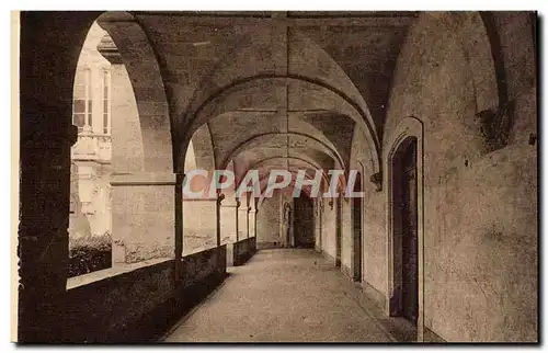 abbaye St Pierre de Solesmes - Le Petit Cloitre - Ansichtskarte AK