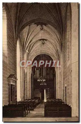 Nef de l&#39Eglise abbatiale St Pierre de Solesmes - Ansichtskarte AK