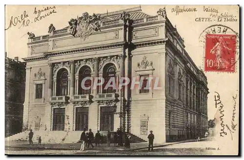 CEtte Cartes postales Le theatre